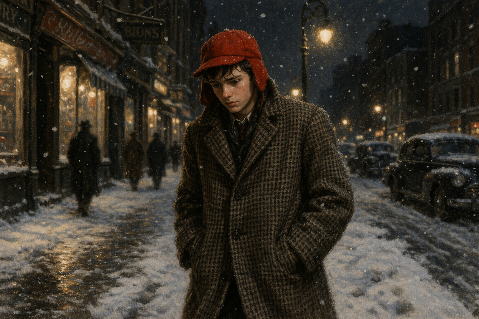 ‘The Catcher in the Rye’ by J. D. Salinger.