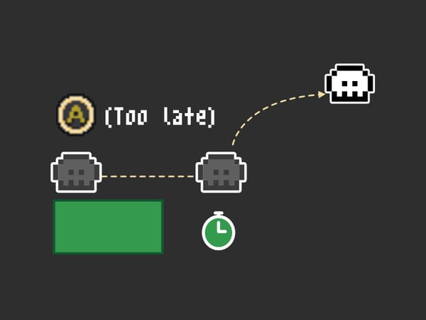 Better platforming with Coyote-Time and Pre-landing Jump detection.